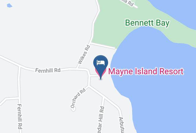 Capital - Mayne Island Resort Maps