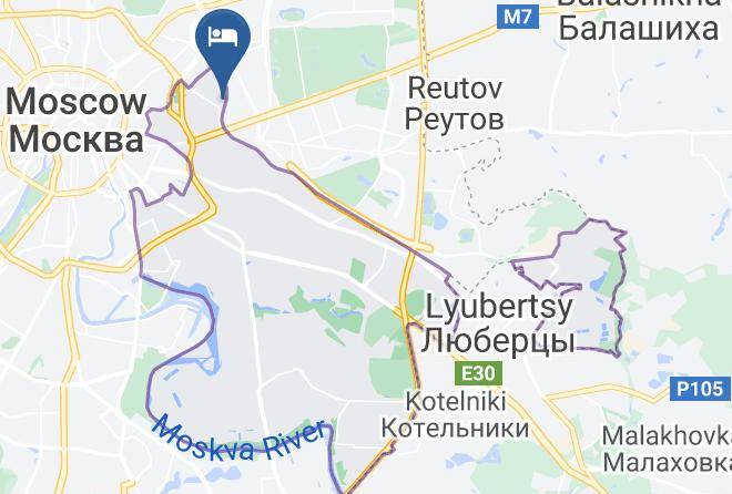 Moscow - Mayne Reid Maps