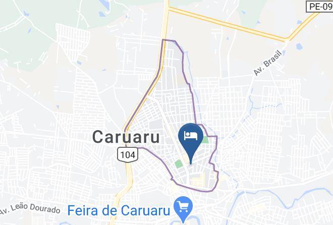 Caruaru - Hotel Maysa Maps