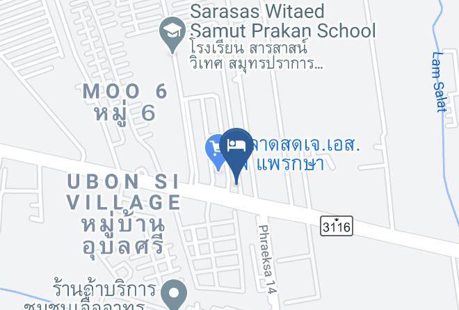 Amphoe Mueang Samut Prakan - Mayson Place Hotel Maps