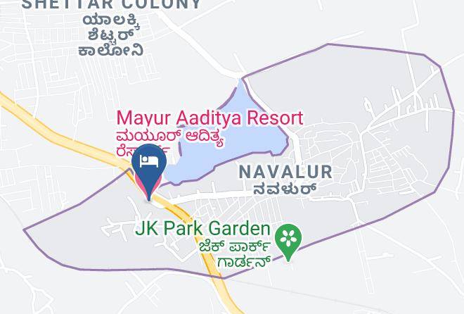 Dharwad - Mayur Aaditya Resort Maps