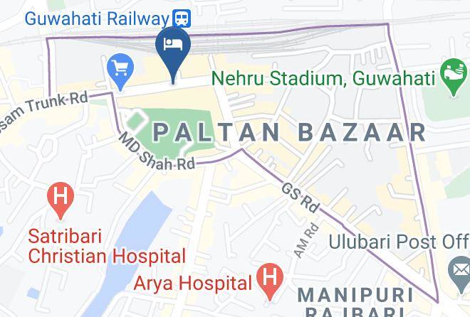 Guwahati - Mayur Hotel Maps