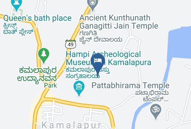 Hospet - Mayura Bhuvaneshwari Kstdc Hotel Maps