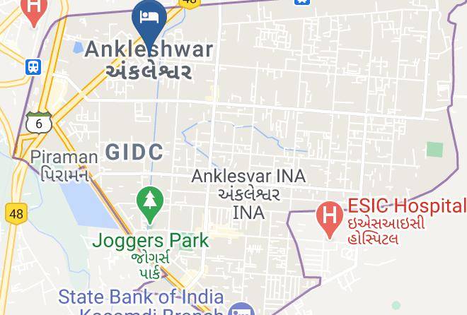 Ankleshwar - Mayura Hotel Ankleshwar Maps