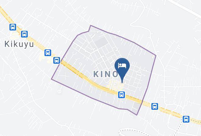 Kiambu - Mayy Lounge & Hotel Kinoo Maps