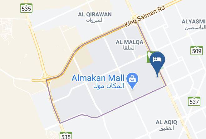 Riyadh - Mayyun Hotel 107 Maps
