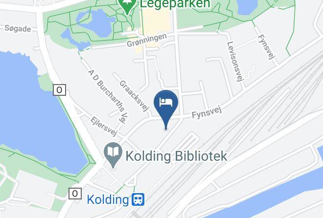 Mazantigade Kolding Aps Map