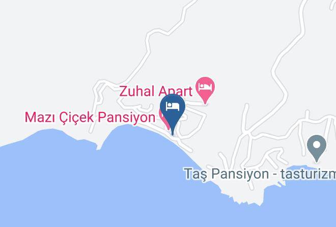 Mugla - Mazi Nese Pansiyon Maps