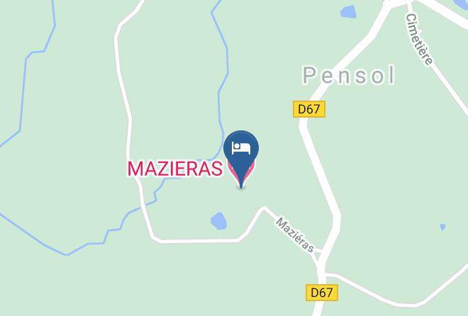 Haute Vienne - Mazieras Maps