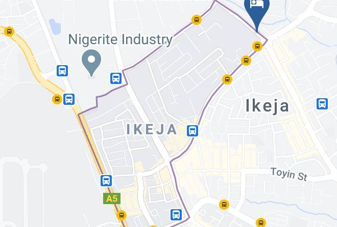 Ikeja - Mazino Hotel Maps