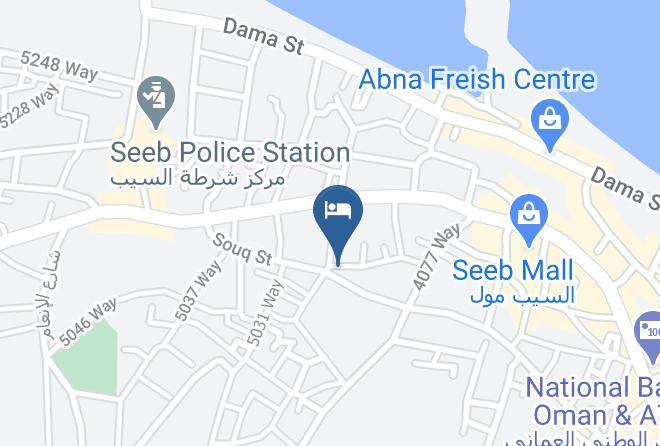 Al Seeb - Mazoon Hotel Maps