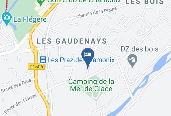Haute Savoie - Mazot 2pers Dans Verdure 2 Km Chamonix Maps