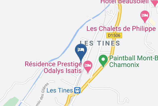 Haute Savoie - Mazot Les Tines Maps
