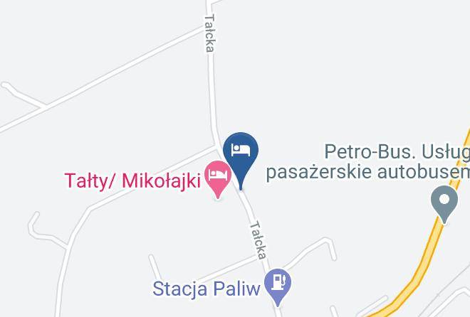 Mragowski - Mazurskie El Dorado Domki Letniskowe Maps