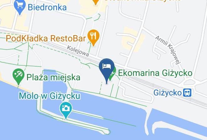 Gizycki - Mazurskie Hausbooty Maps