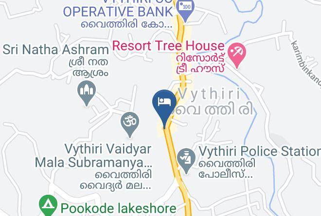 Vythiri - Mazus Inn Maps