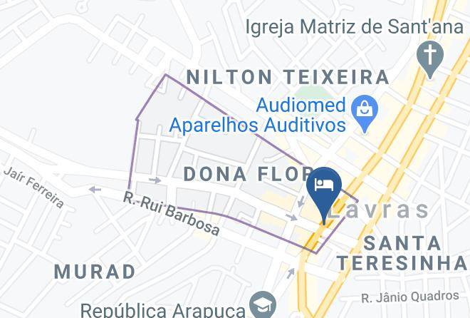 Lavras - Mazza Hotel Maps