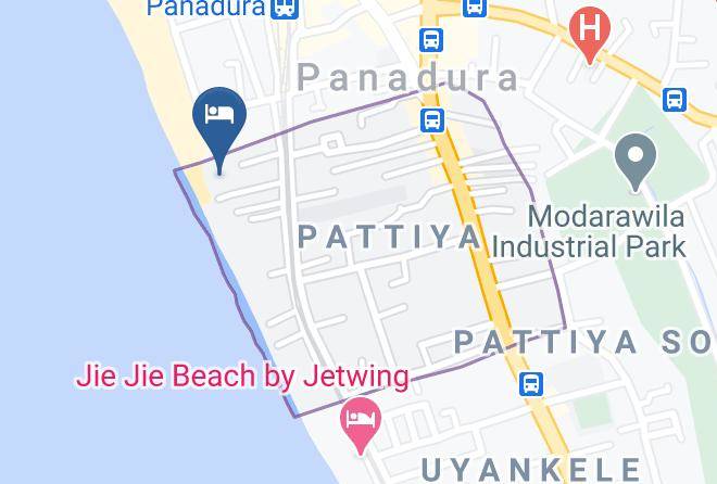 Colombo - Mbeach Nest Panadura Maps