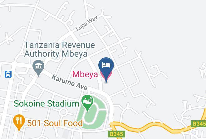 Mbeya Urban - Mbeya Hotel Maps