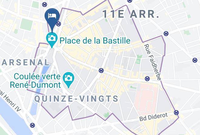 Paris - Mbg Hotels Paris Maps