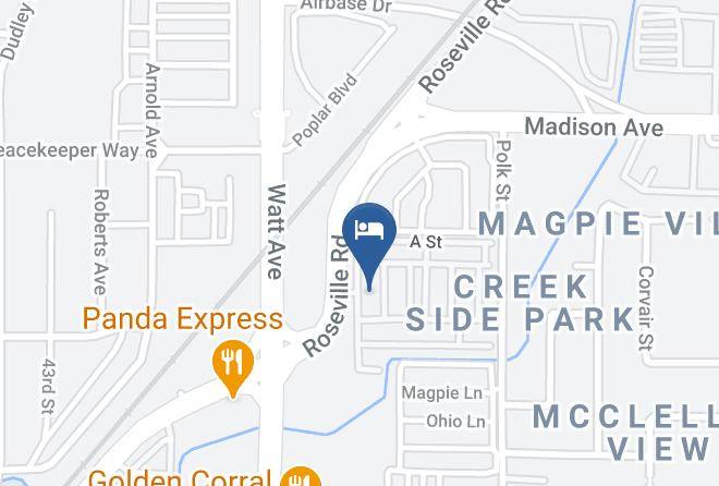 Sacramento - Mcclellan Mobile Home & Rv Park Maps