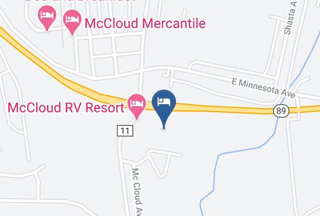 Siskiyou - Mccloud Rv Resort Maps