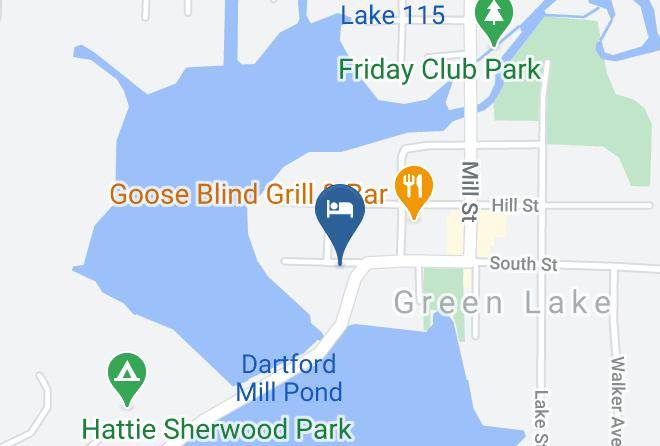 Green Lake - Mcconnell Inn Maps