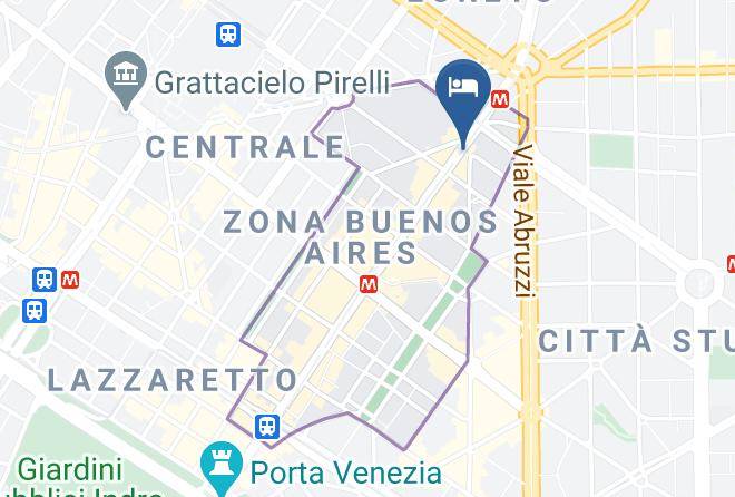 Milan - Mcdonald's Milano Piazza Argentina Maps