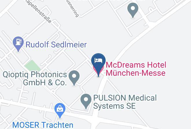 Munich District - Mcdreams Hotel Munchen Messe Maps