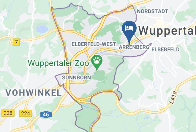 Wuppertal - Mcdreams Hotel Wuppertal City Maps