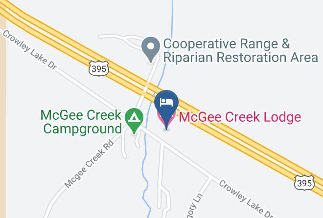Mono - Mcgee Creek Lodge Maps