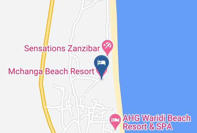 Zansibar North Central - Mchanga Beach Resort Maps