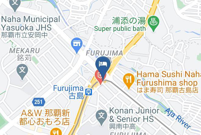 Naha City - Mcity In Furujima Maps