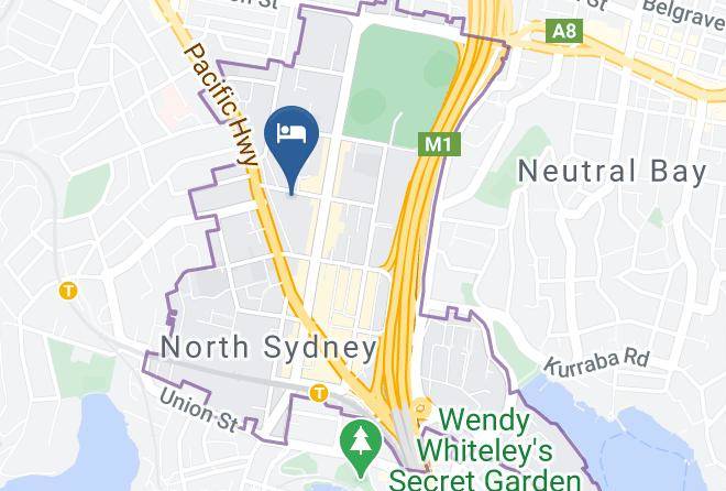 North Sydney - Mclaren Hotel Maps