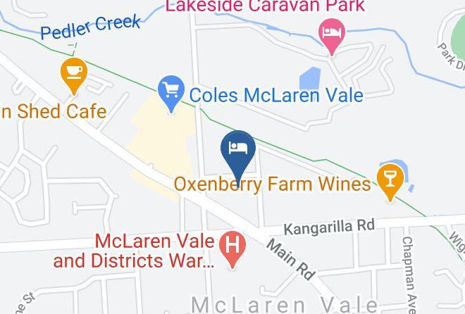 Onkaparinga - Mclaren Vale Budget Accommodation Maps