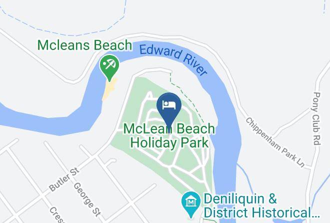 Edward River - Mclean Beach Holiday Park Maps