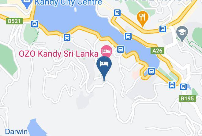 Kandy - Mcleod Inn Maps