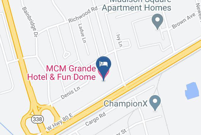 Mcm Grande Hotel & Fun Dome Map