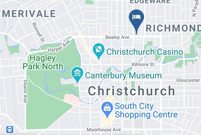 247 Studios On Bealey Map