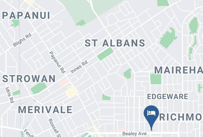 Christchurch - Mcm Motel Christchurch Maps