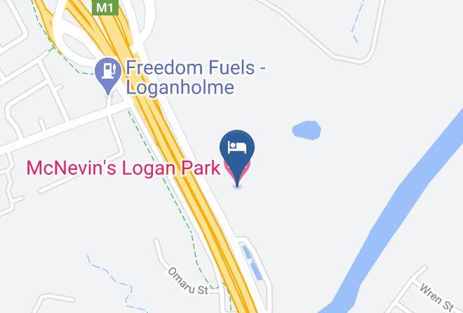 Mcnevin's Logan Park Motel Map