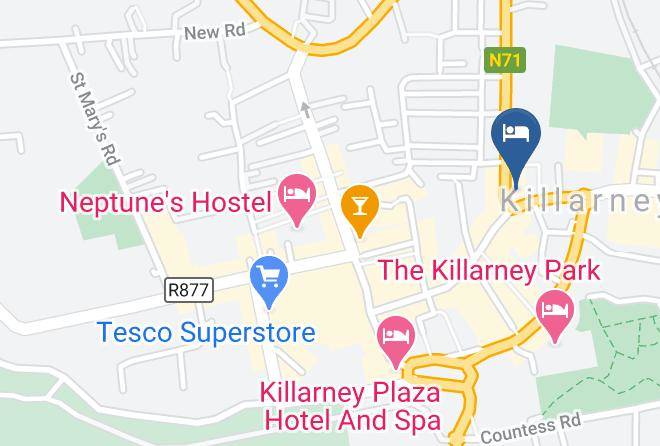 Killarney - Mcsweeney Arms Hotel Maps