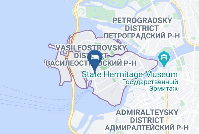 Saint Petersburg - Mdk Hotel Maps
