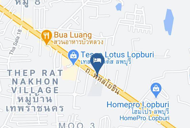 Mueang Lopburi District - Mdr Hotel Maps