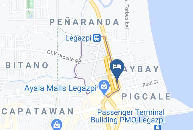Albay - Meaco Hotel Maps