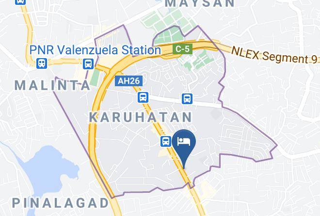 Meaco Hotel Karuhatan Map