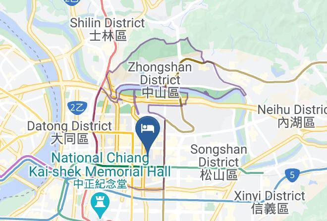 Zhongshan District - Meadow Hotel Maps