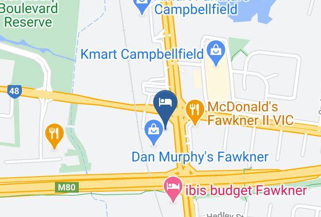 Hume - Meadow Inn Hotel Motel Maps