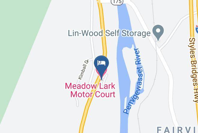 Meadow Lark Motor Court Map