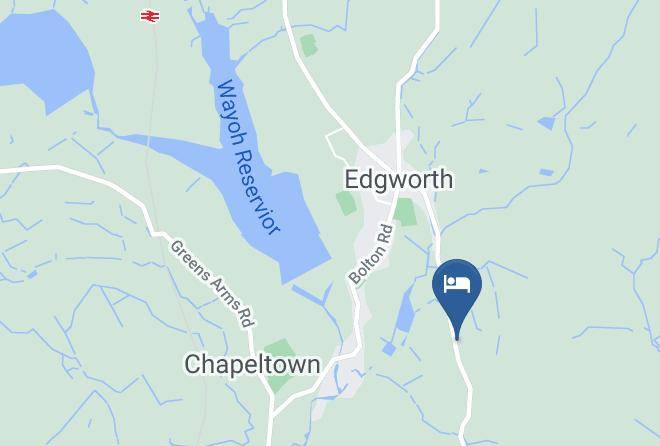 Blackburn With Darwen - Meadowcroft Farm B&b Maps